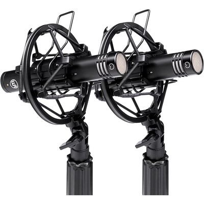 Warm Audio WA-84 Small Diaphragm Condenser Microphone Stereo Pair Black LN