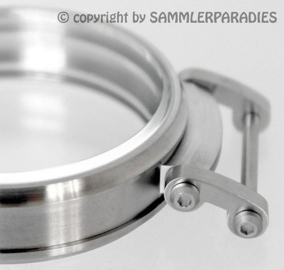 45.6 mm stainless steel case for installation TU movements Ø 38-40 mm like Omega Nardin JWC Patek