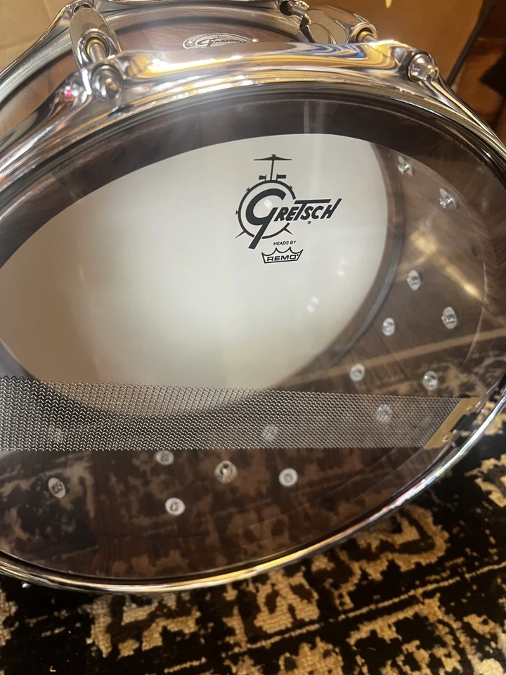 Gretsch 6.5" x 14" Full Range Walnut Stave Snare Drum - Natural - Image 4 of 4