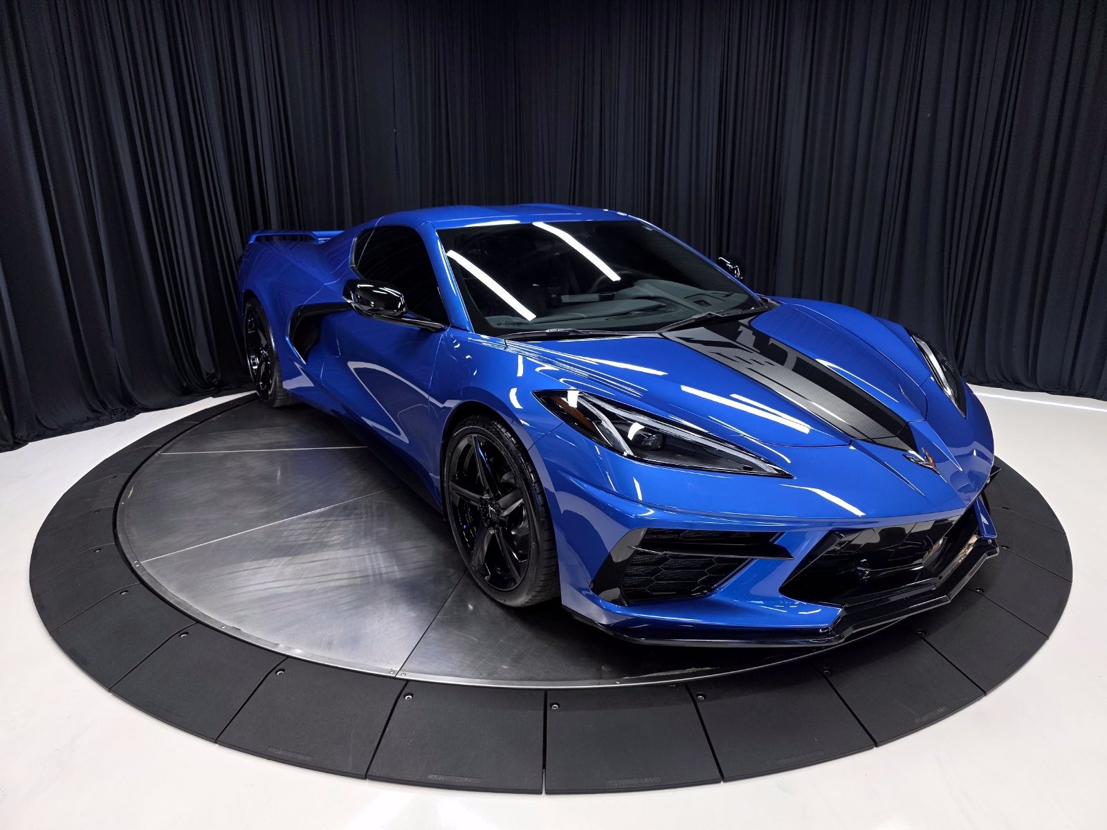 2023 Blue Metallic Chevrolet Corvette   | C8 Corvette Photo 6