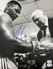 MIKE TYSON 8.5X11 SIGNED PHOTO CUS D'AMATO AUTOGRAPH SIGNATURE POSTER REPRINT