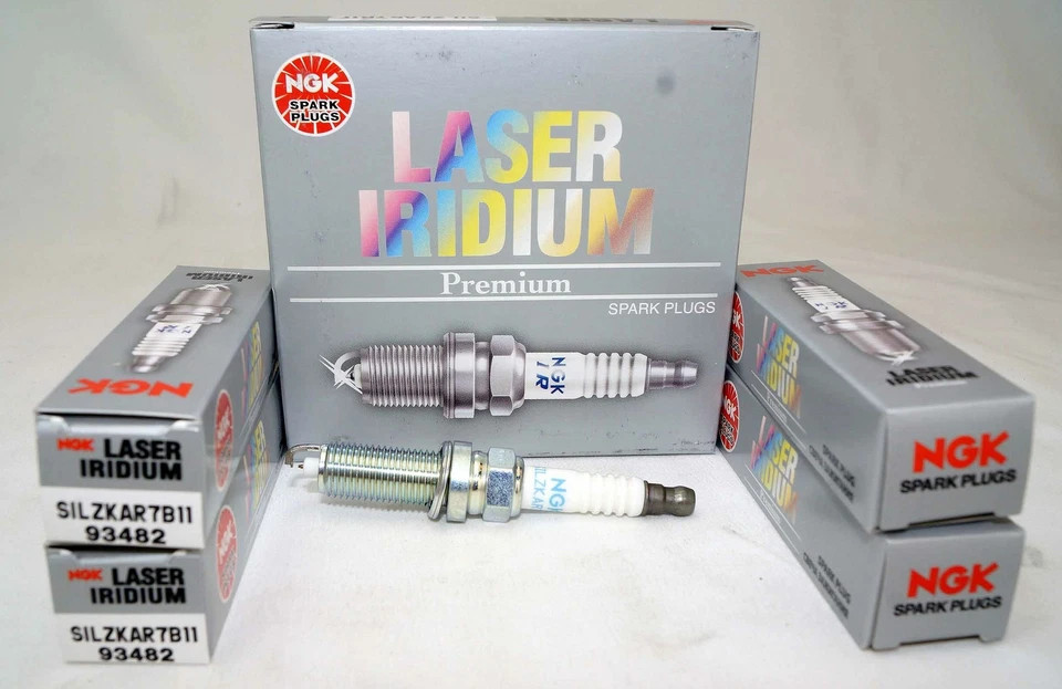NGK 93482 SILZKAR7B11 Laser Iridium Spark Plug 4Pack Genuine New OE Spec