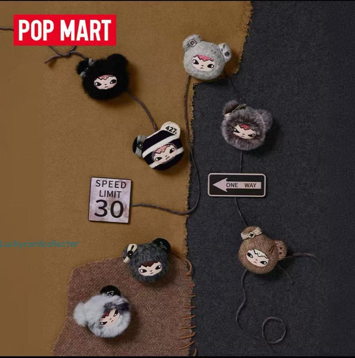 Popmart Hirono Road Journal Series Fridge Magnets Blind Box Confirmed Authentic