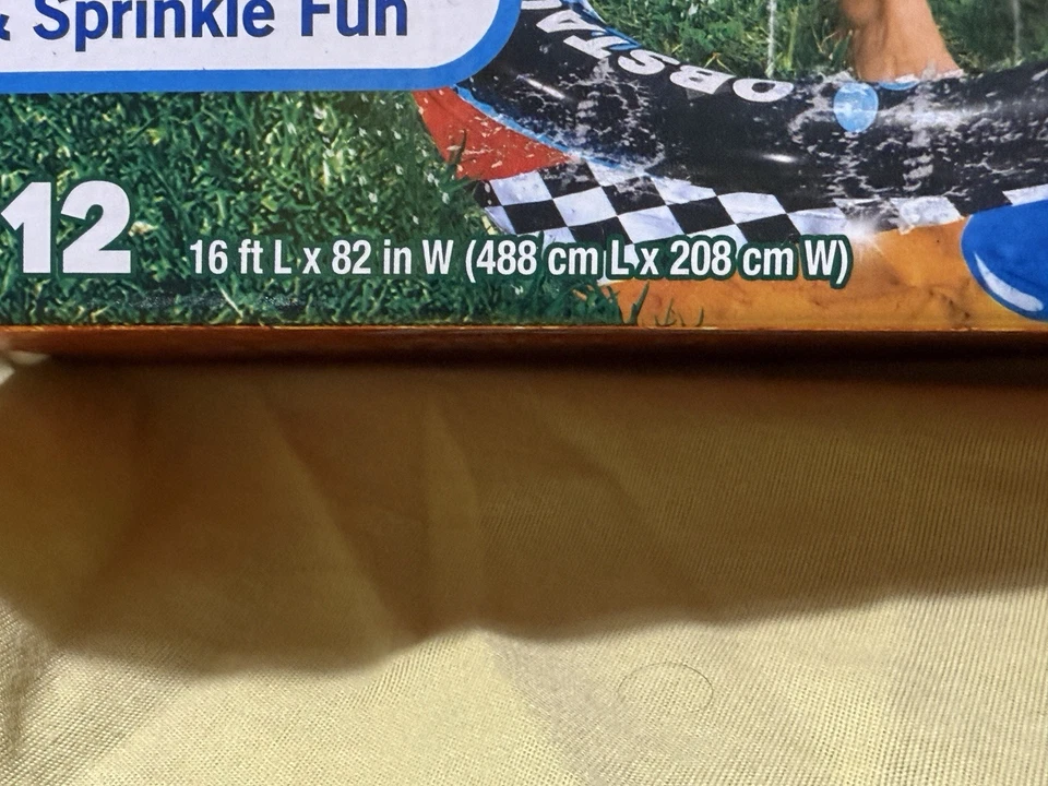 Banzai Aqua Blast Obstacle Course Slide Water Park. 泳池派对 儿童夏季乐趣  — 第 3/4 张图片