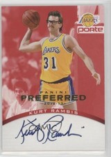 2012-13 Panini Preferred Panini Signatures 9/74 Kurt Rambis #147 Auto 0ex8
