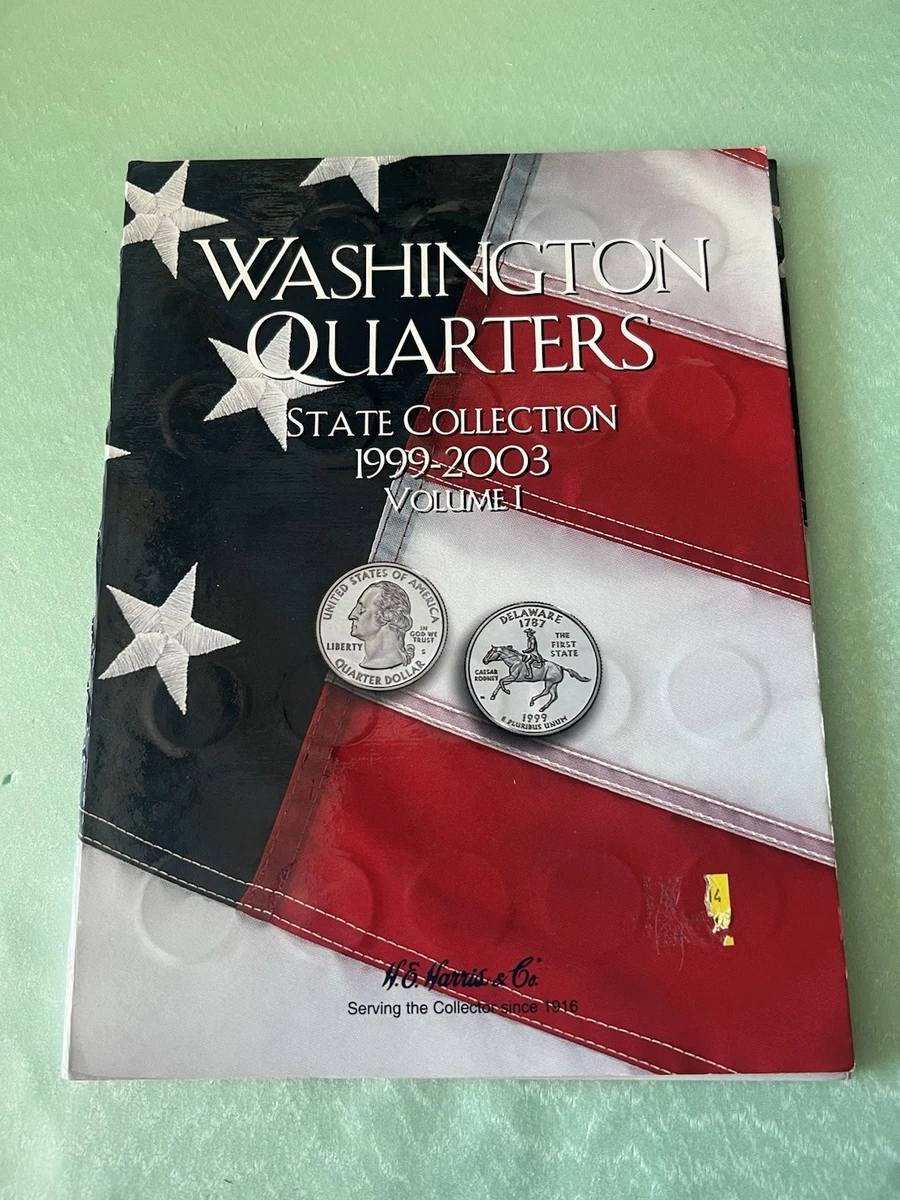 Washington Quarter Album In Us State Quarters (1999-2008) for sale