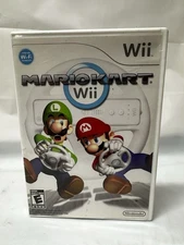 Mario Kart Wii (Nintendo Wii, 2008) CIB Complete w/ Inserts - Tested & Working