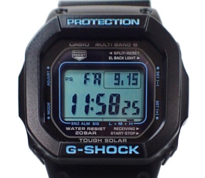 Casio G-Shock GW-M5610BA-1JF BLACKxBLUE Series Tough Solar Fast