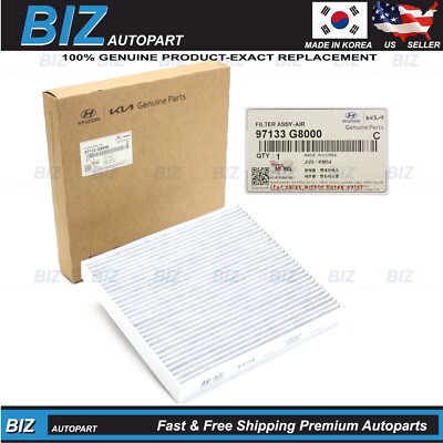 Genuine Cabin Air Filter for 2018-2025 Kia K900 Stinger Telluride