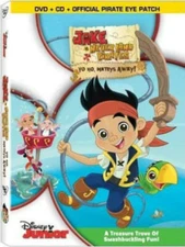 Jake & The Never Land Pirates: Yo Ho, Matey's Away (DVD/CD, 2011) NEW