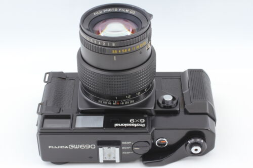 RARE modèle d'ampoule [COMME NEUF CNT 045] Fujifilm GW690 6x9 appareil photo argentique Fuji JAPON - Photo 1/23