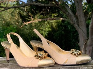 j renee gold shoes