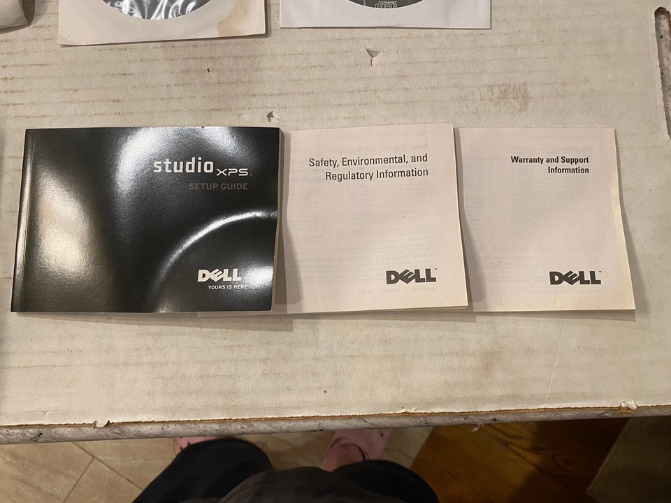 Dell  Studio Xps Reinstall Guide With Extras , Belkin Transfer Cable , Windows 7 - Image 2 of 4