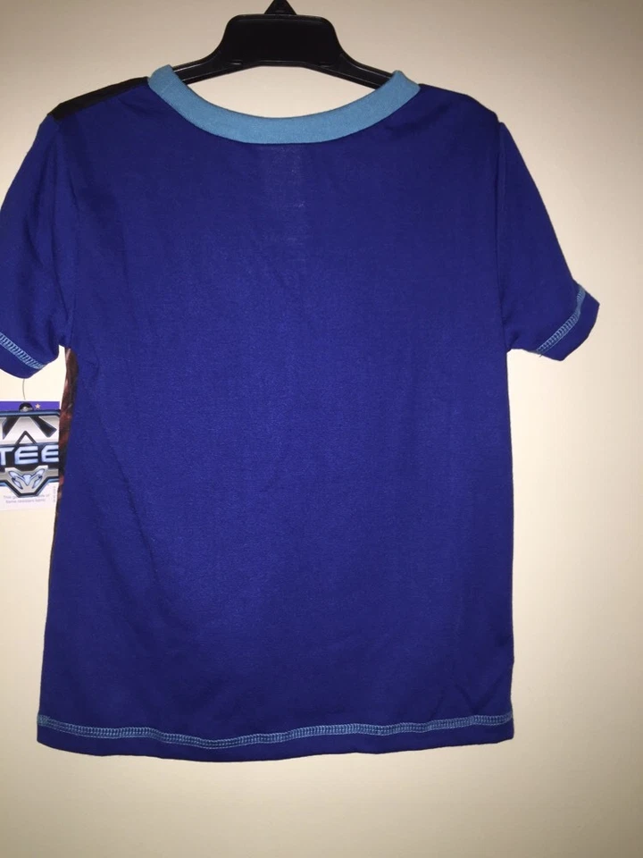 Max Steel 2 piezas Conjunto de ropa de dormir para niños camiseta y pantalones cortos azul talla múltiple S (6/7) nuevo con etiquetas Foto 4 de 4