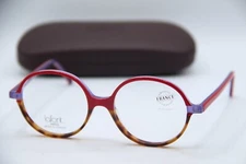 NEW JEAN LAFONT PARIS LIESSE 6073 RED TORTOISE AUTHENTIC EYEGLASSES W/CASE 51-17