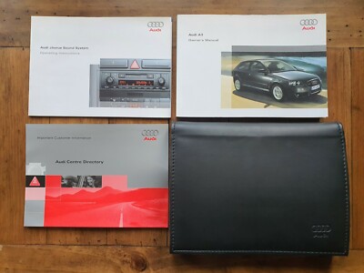 Audi A3 (2005 - 2008) Betriebsanleitung / Handbuch + Audioguide + Mappe