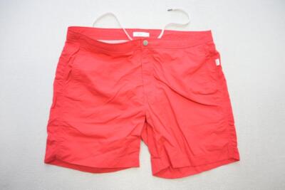 Onia Calder 8'' Hybrid Board Shorts Floral Net Athletic Water Swim Sports Mens 38