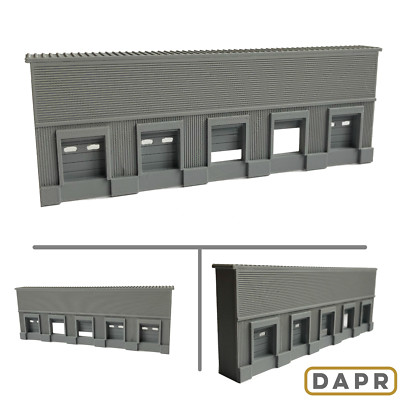DAPR - Spur N Modelleisenbahn Landschaft Bausatz - Niederrelief LKW Depot Ladebuchten