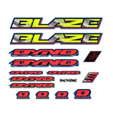 1992 DYNO - Blaze Yellow decal set