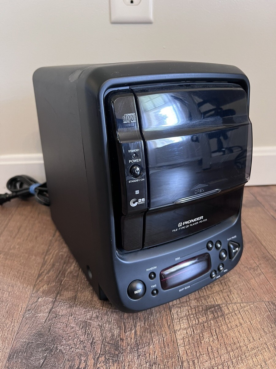 Japanese Pioneer File Type 25 Disc CD Player/Changer PD-F25 Japanese Pioneer File Type 25 Disc CD Player/Changer PD-F25