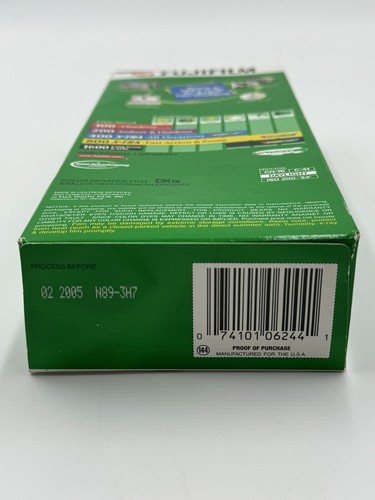 Fuji Fujifilm 200 Speed 6 Rolls of Film Indoor/Outdoor Sealed (Exp 2005) 6 pack - Picture 7 of 9