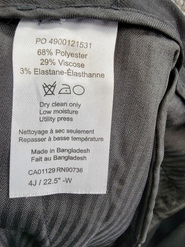 Lauren Ralph Lauren Solid Classic Pants Little Boys 4J Black Zip Hook & Bar - Picture 15 of 17