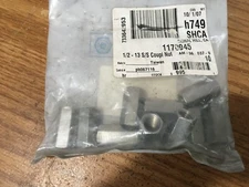 (10) 1/2"-13 x 1-1/4" 18-8 Stainless Steel Coupling Nut