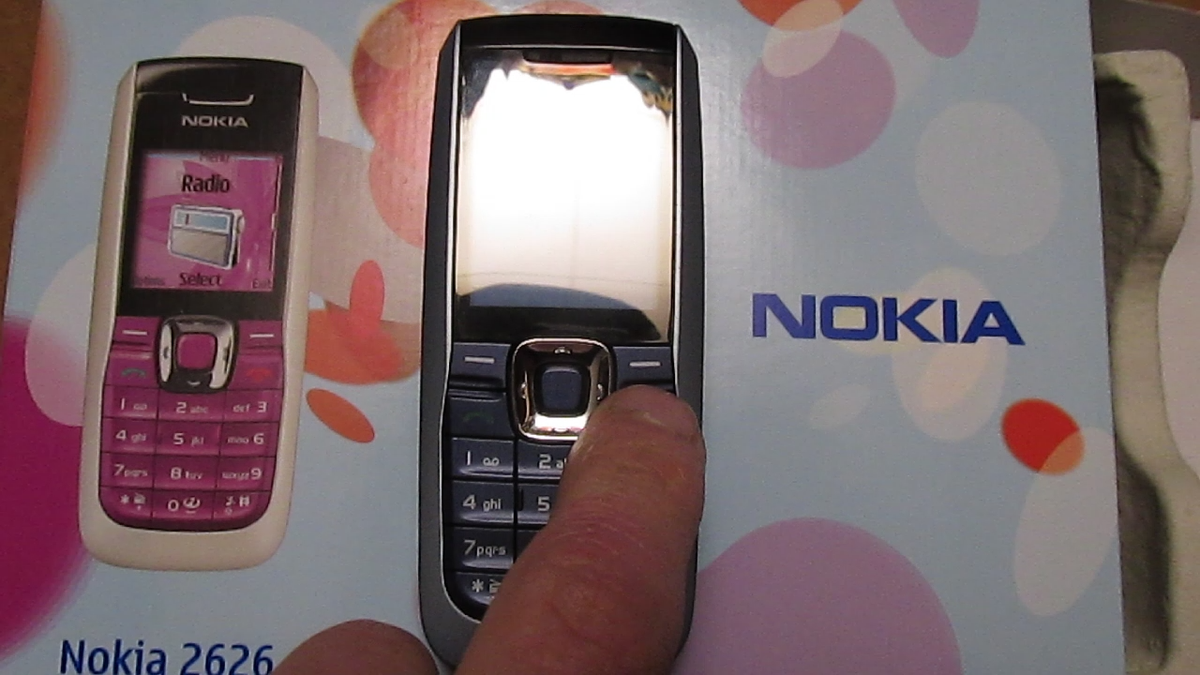 Nokia 2626 Mobile Cell Phone & Original Box [Italian Carrier: TIM