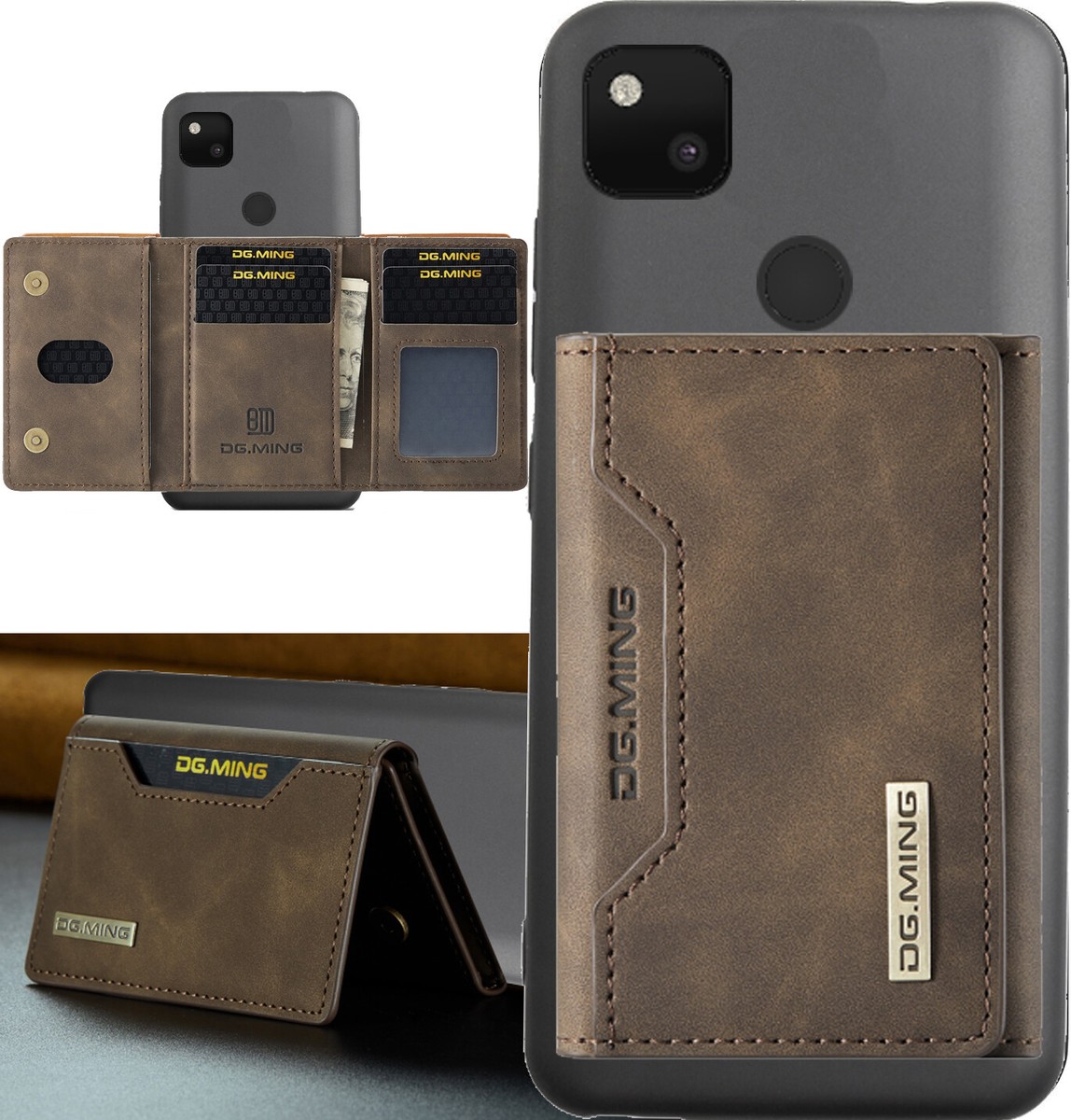 Card Holder Pixel 4a Without Case Card Holder Slots Wallet Case