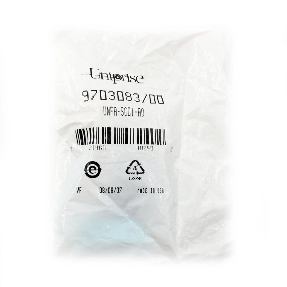 SYSTIMAX UNFA-SC01-AQ 9703083/00 FIBER OPTIC FACEPLATE ADAPTER, AQUA SC MM 50UM - Image 2 of 2