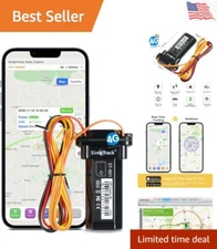 Real-Time Live Waterproof GPS Tracker - Mini Car Locator - No Monthly Fees