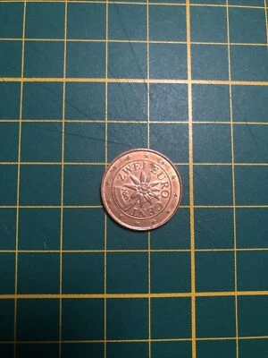 piece 2centime zwei euro cent 2002 - Photo 1/2
