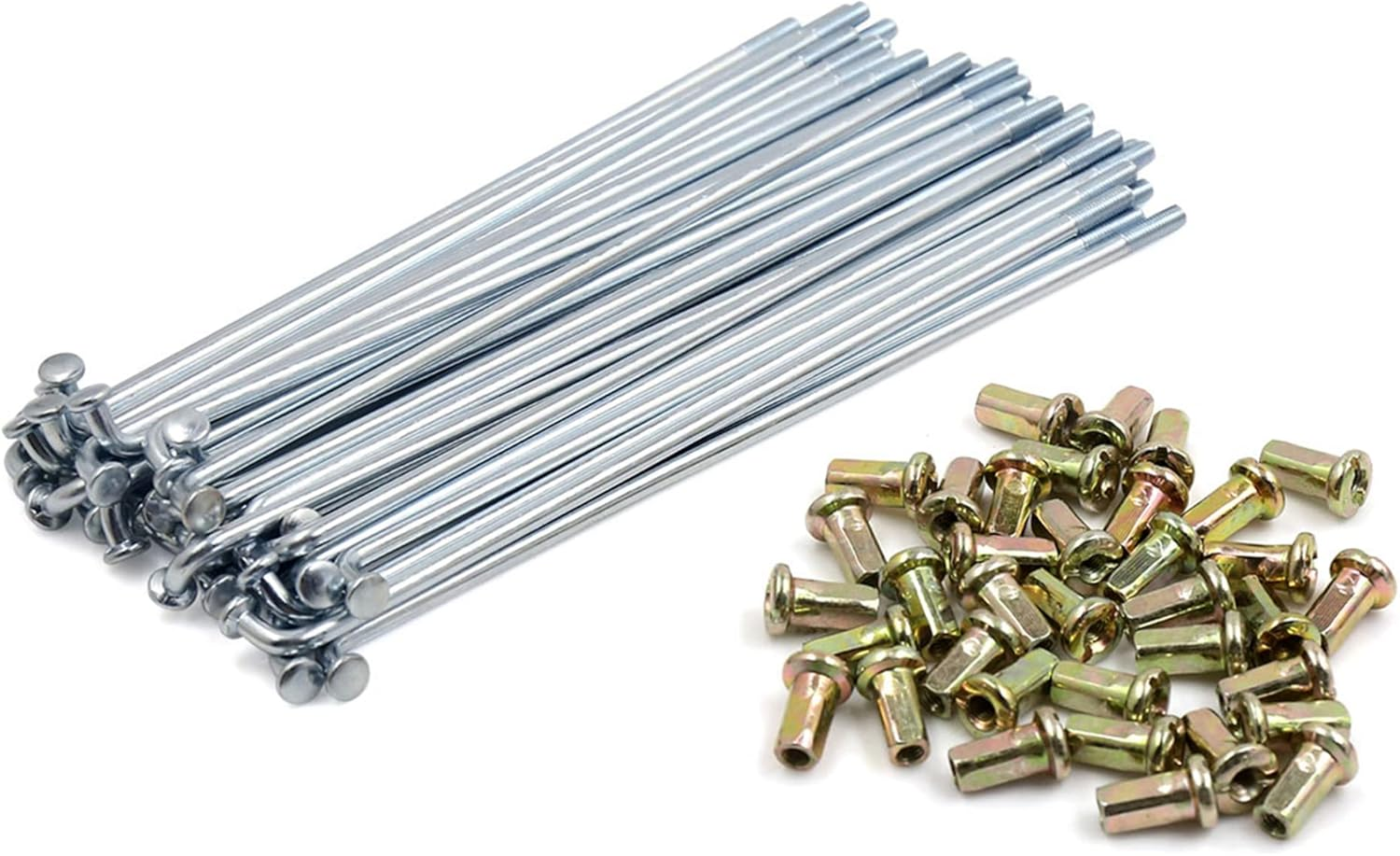 36 Sets Wheel Plated Spoke 150Mm Length with Nipples for Motorcycle