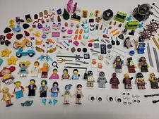 Lego MiniFigures  Accessories Mixed Lot Animals Hats Weapons Hair Helmets Masks