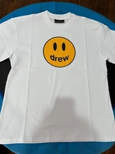 Drew house Short Sleeves T-shirt Color White Size Medium