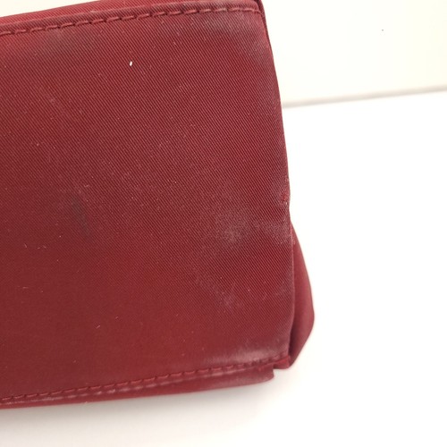 DKNY Red Nylon Tote Shoulder Bag Purse – Zip Top, Pockets, Lightweight - Picture 21 of 24