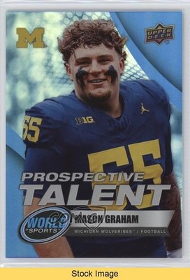 2025 Upper Deck World of Sports Prospective Talent Blue Mason Graham READ o1h
