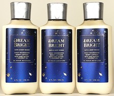 QTY 3 - Bath Body Works DREAM BRIGHT Body Lotion Moisturizer Cream 8oz