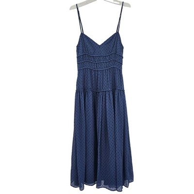 La Maison Talulah Womans size M Sorrento Midi Dress in Azure Blue Babydol
