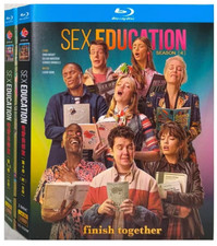 Sex Education Season 1-4 5-Disc New Sealed Box Set