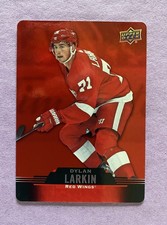 2020-21 TIM HORTONS DIE CUT RED DYLAN LARKIN RED #DC-34 DETROIT RED WINGS