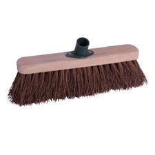 12" Stiff Sweeping Broom Head