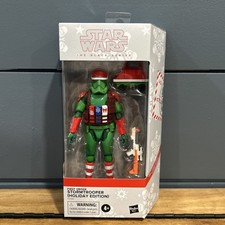 Star Wars The Black Series 6    - First Order Stormtrooper  Holiday Edition