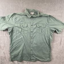 Croft & Barrow Short Sleeve Button Up Shirt M...