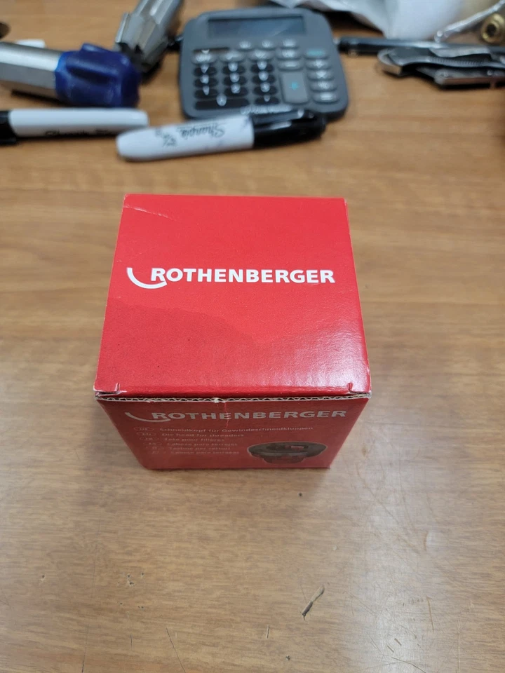 ROTHENBERGER 3/8"-NPT Right Hand 70908 Pipe Threading  Dies,NPT,HSS 60PZ85 - Image 2 of 4