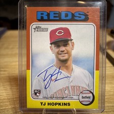 2024 Topps Heritage High Number - Real One Autographs TJ Hopkins #ROA-TH AU, RC