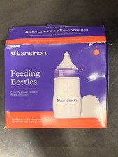 Lansinoh Feeding Bottles 3bottles 8oz Open Box