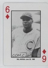 1985 Hey Hey Cubs Jack Brickhouse Playing Cards Billy Williams #6D HOF 0q3