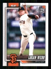 2026 Topps #69 Logan Webb San Francisco Giants 65324