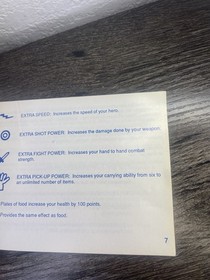 Gauntlet 2 1990 NES Nintendo Entertainment System Game + Dustcover+ Manual.